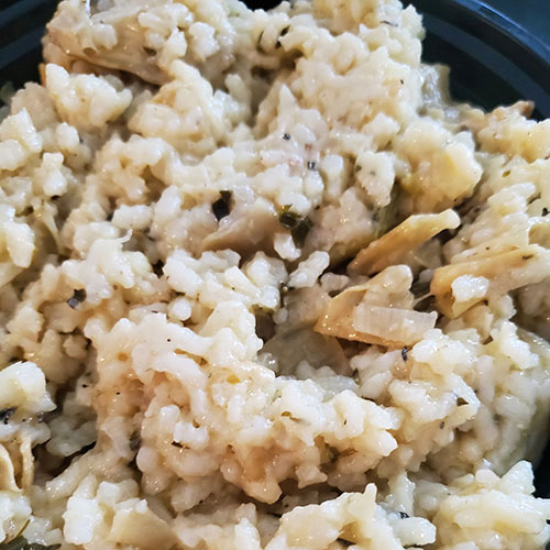 artichoke risotto